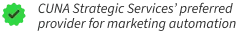 CUNA Strategic Services'preferred provider for marketing automation